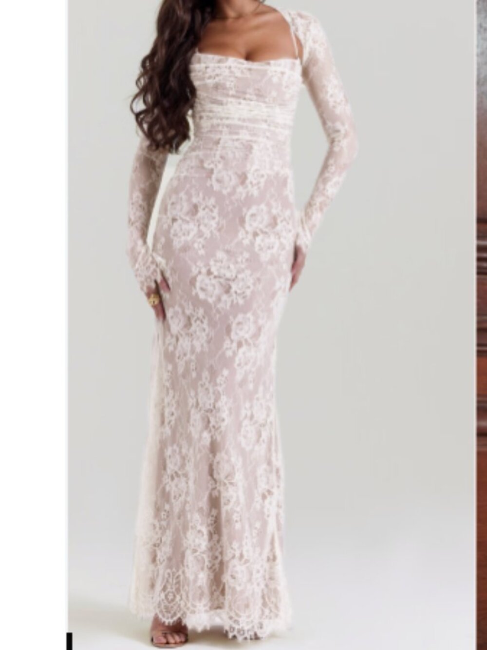 House of CB Artemis Maxi Dress with Sleeves